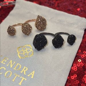 Kendra Scott Naomi Rings in Rose gold or black